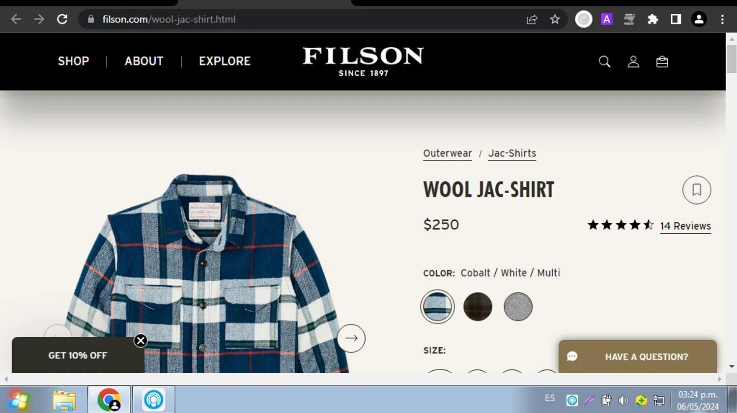 How to apply Filson coupon code
